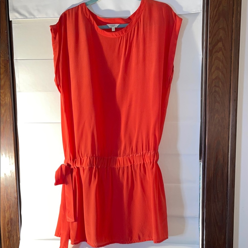 J.CREW Vibrant Orange 🍊 Dress or Cover Up